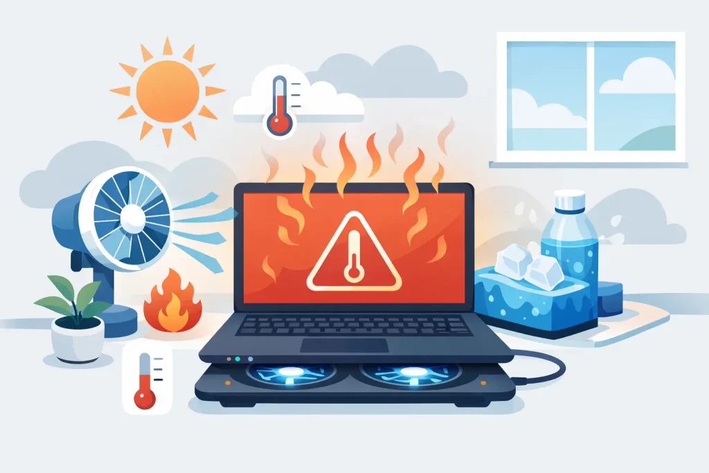 Comment éviter la surchauffe PC au quotidien