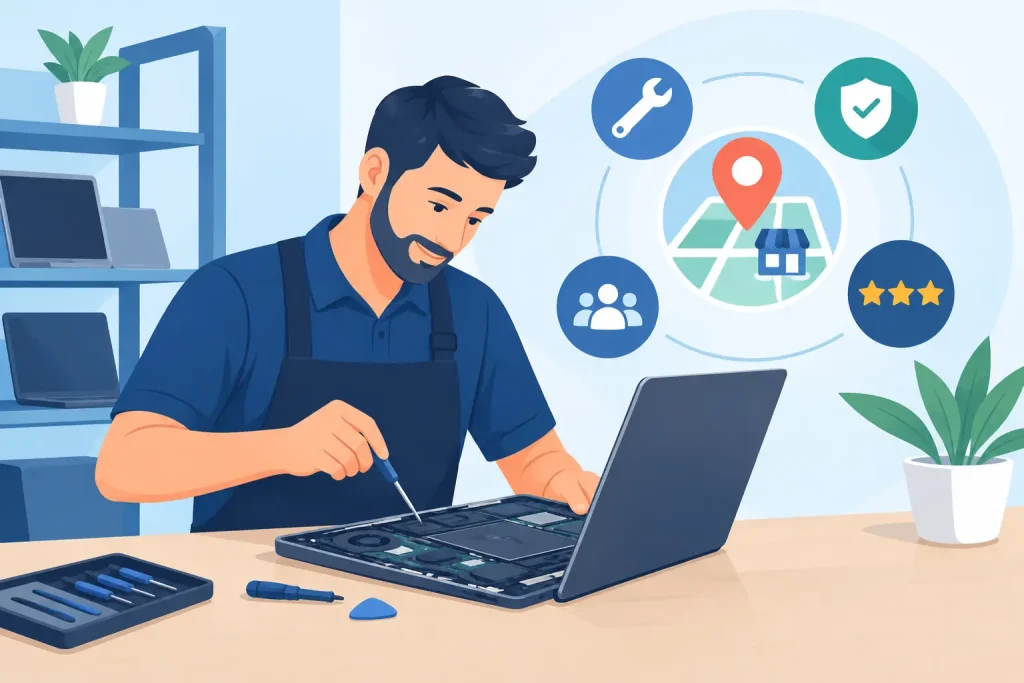 Avis réparateur informatique local : les bons repères