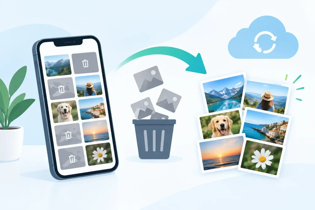 Comment récupérer des photos téléphone effacées