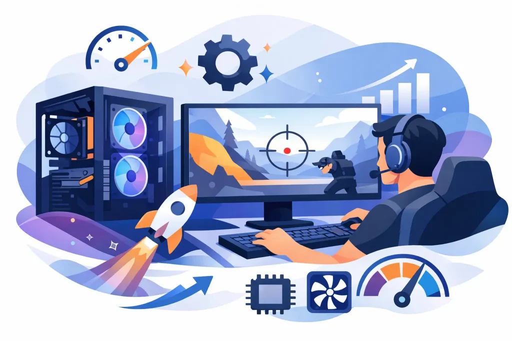Optimisation PC gamer pour jouer plus fluide